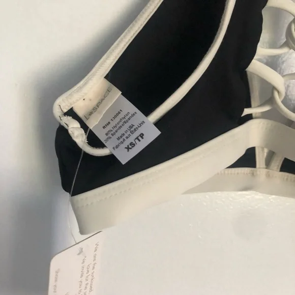 L*Space skylar top in black and white - Picture 8 of 8